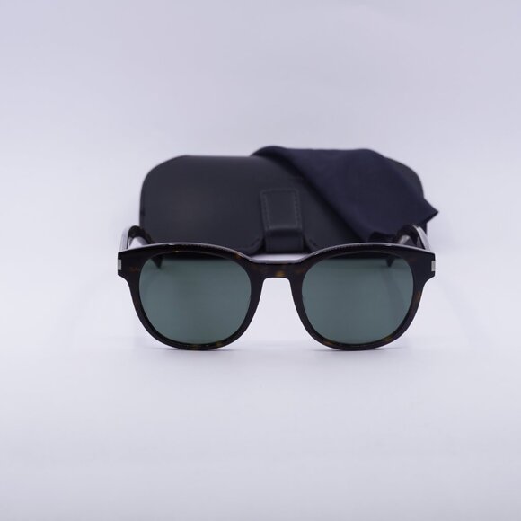 Saint Laurent SL620 002 Round Sunglasses - Havana/Grey - Picture 2 of 10